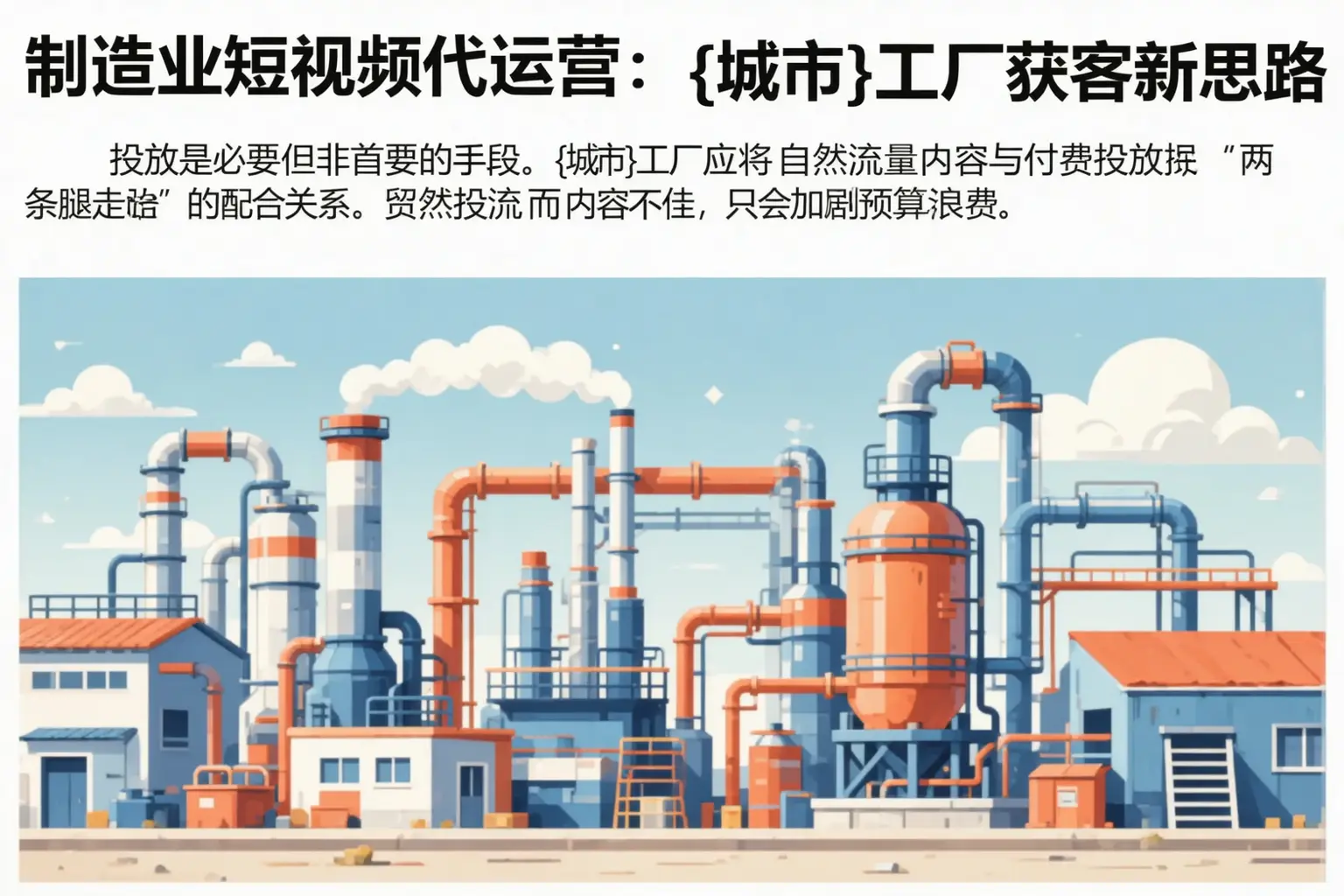 制造业短视频代运营:潮州工厂获客新思路